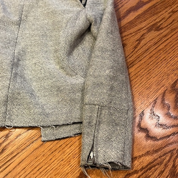 IRO Woman’s Grey Amina Jacket Size 0 - Picture 9 of 10